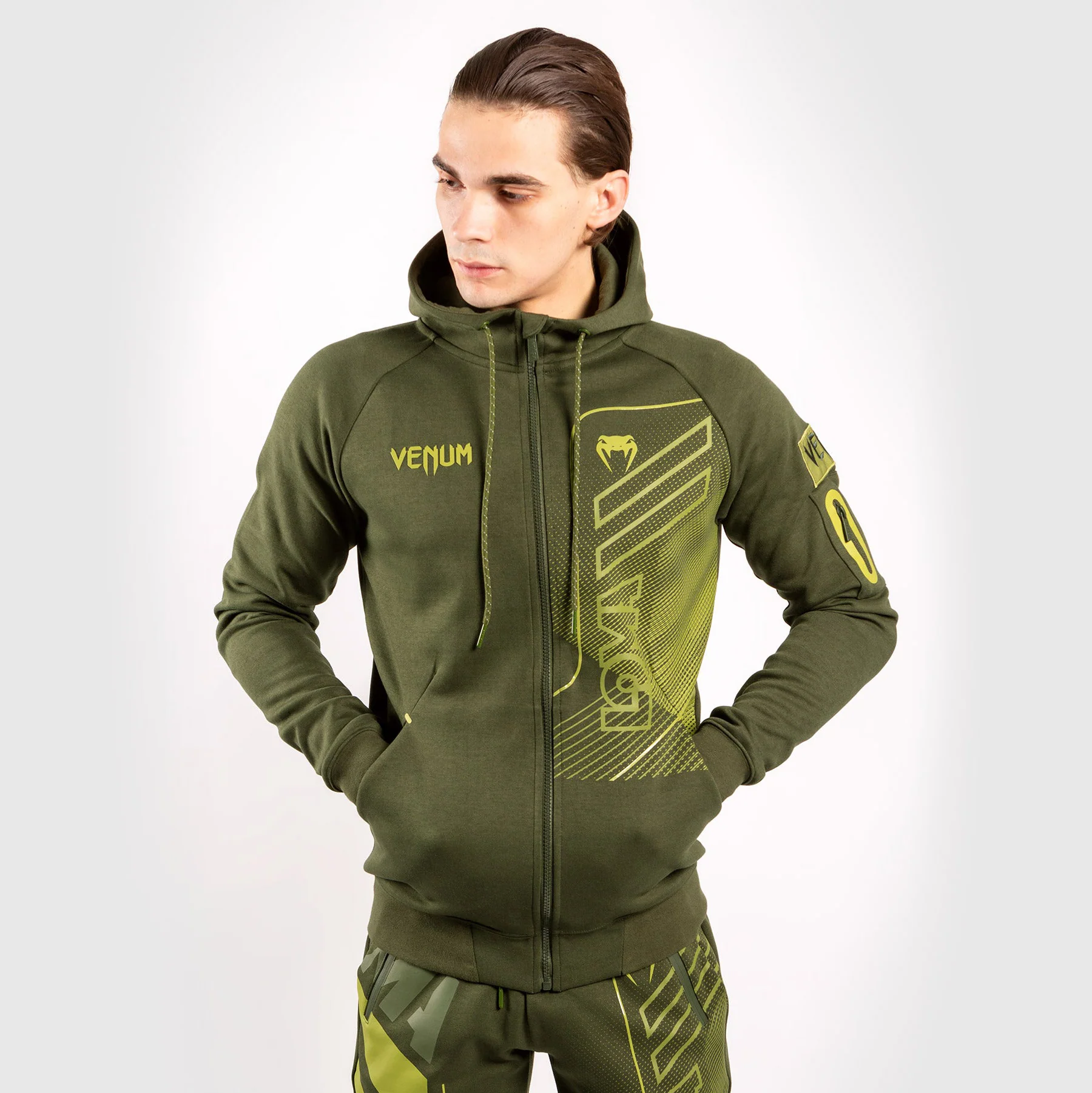 Venum Loma Commando Hoodie Khaki