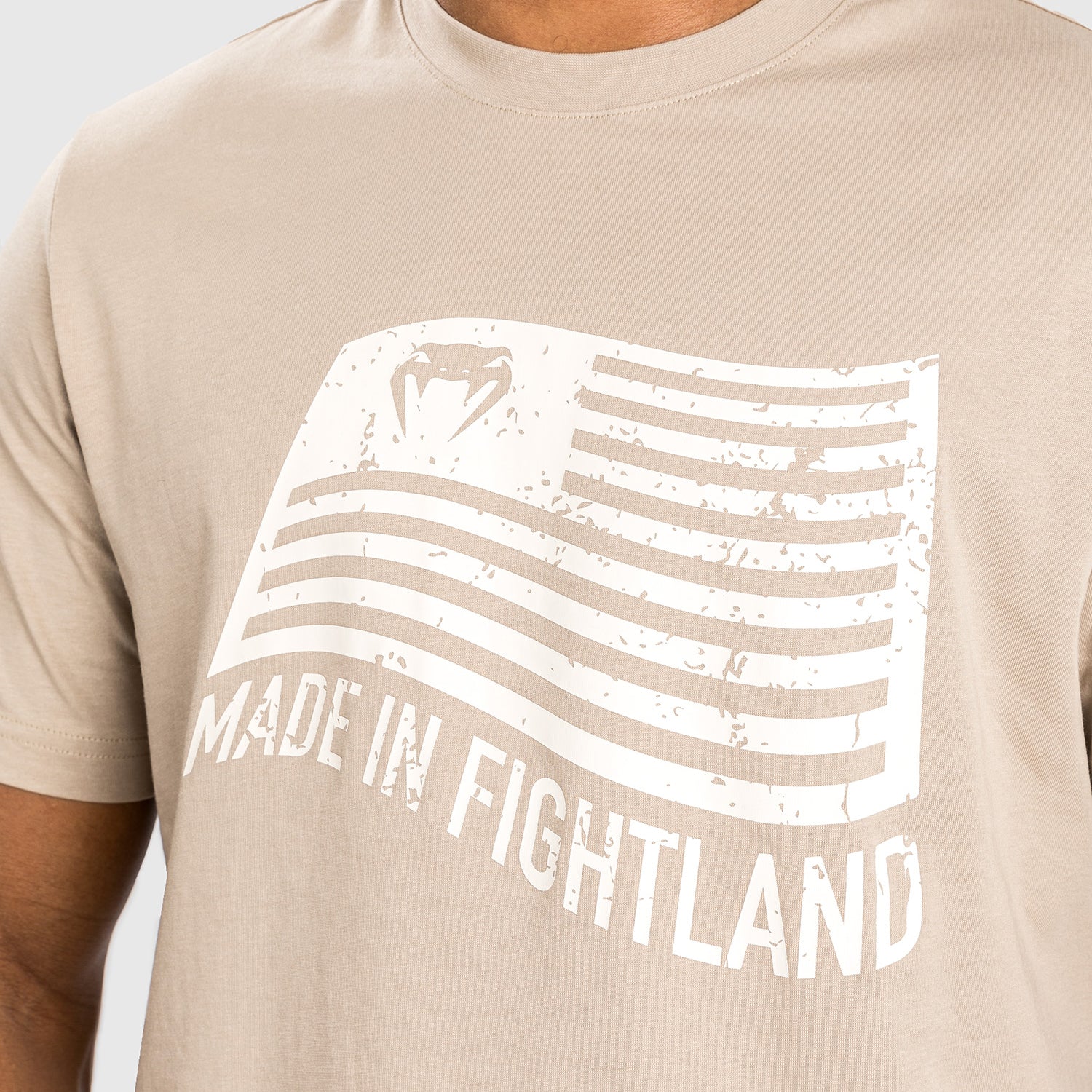 Venum Made in Fightland T-Shirt - Sand - Image 8