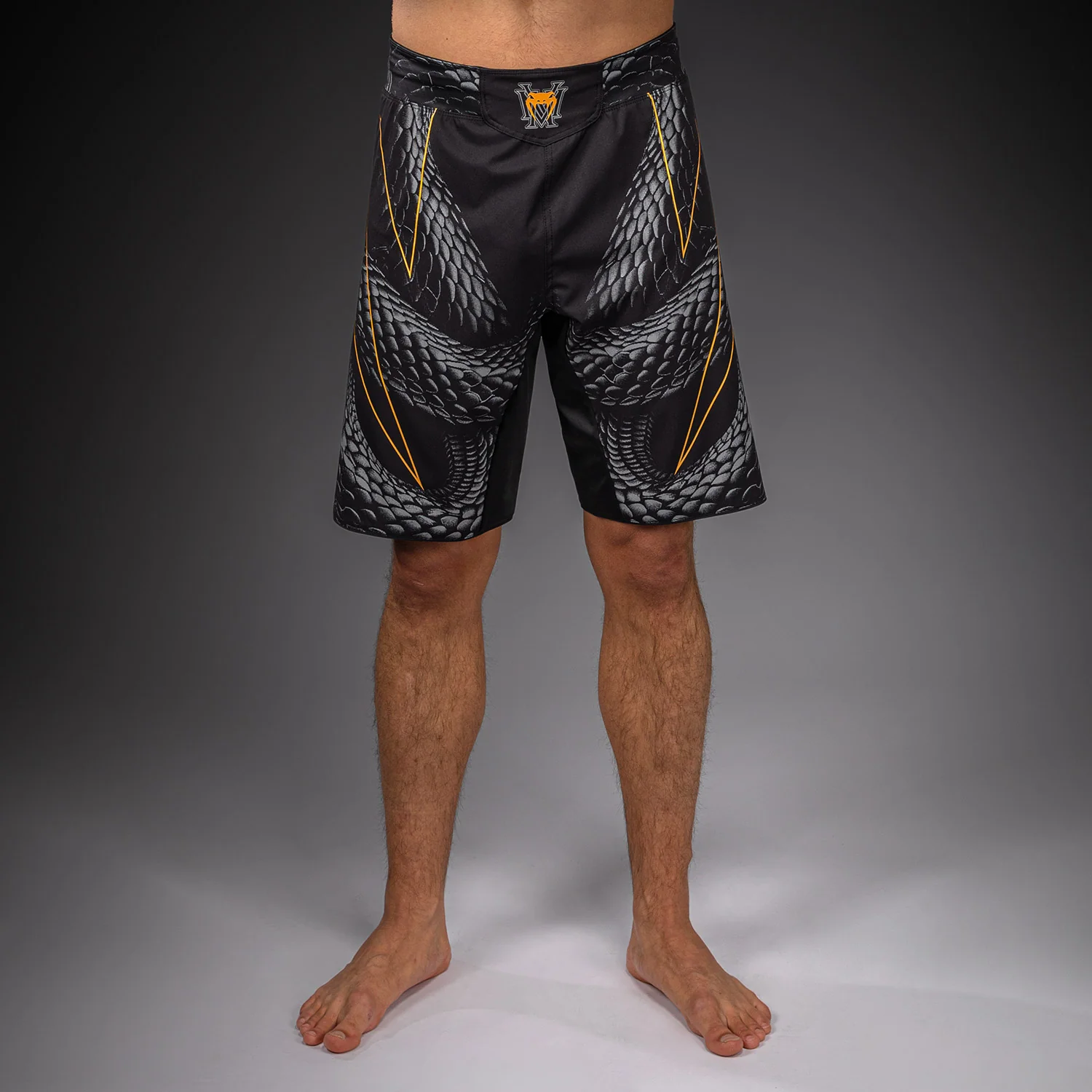 Venum Matupa Fightshorts - Black/Grey/Gold