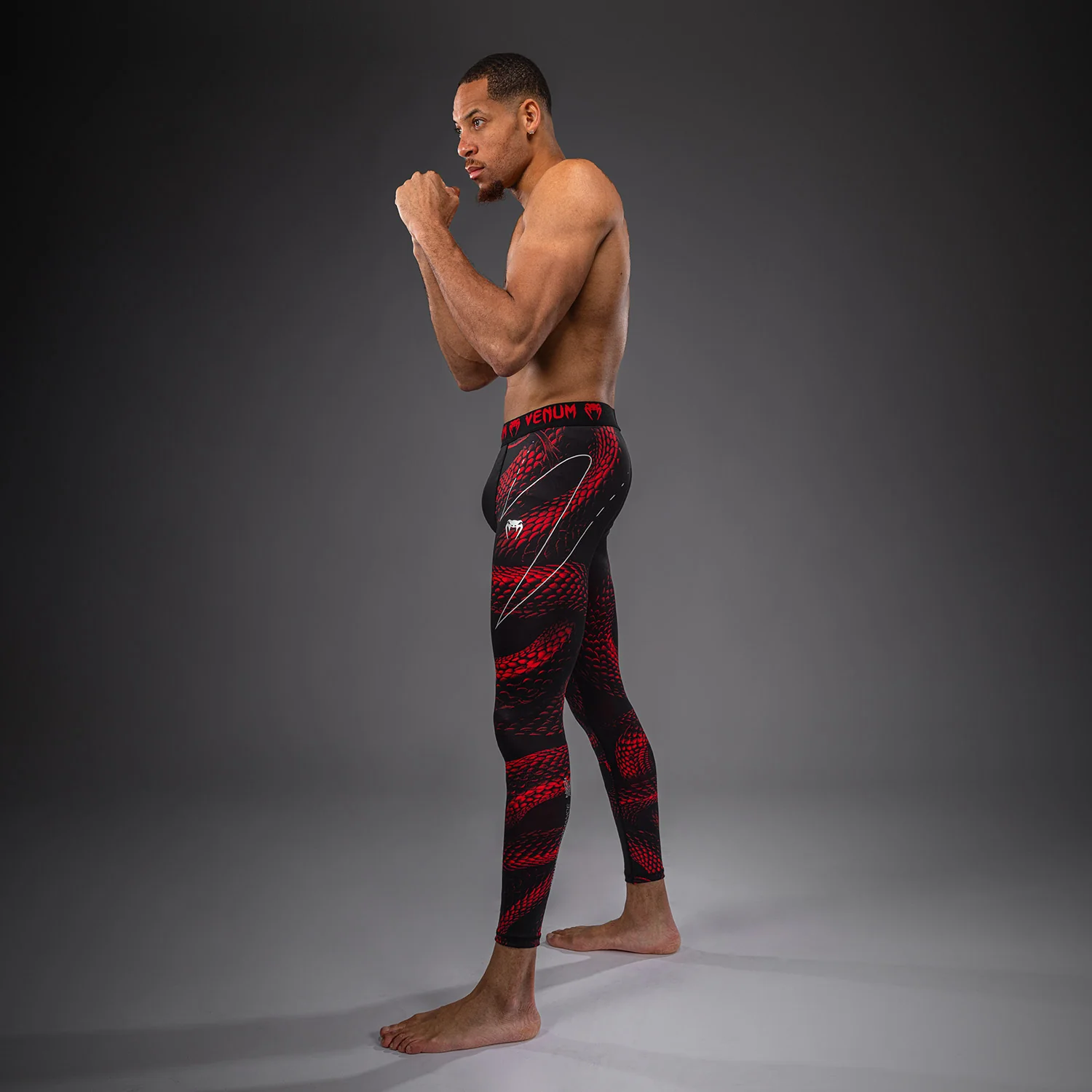 Venum Matupa Spats - Black/Red/Silver - Image 5