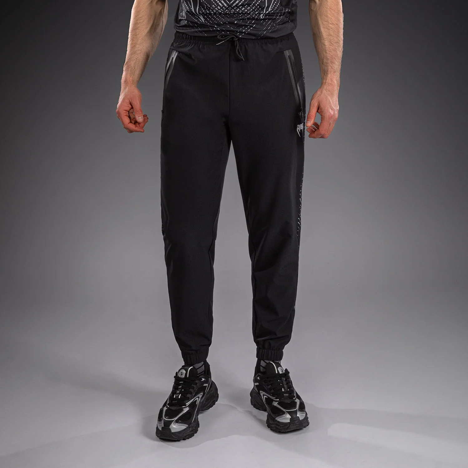 Venum Midnight Fury Joggers - Black/Grey/Silver