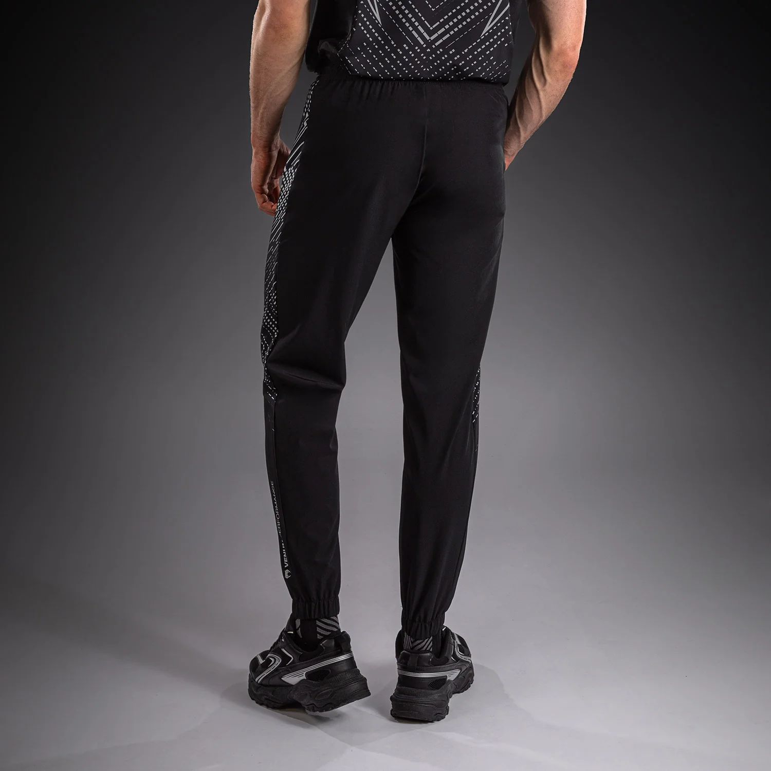 Venum Midnight Fury Joggers - Black/Grey/Silver - Image 4