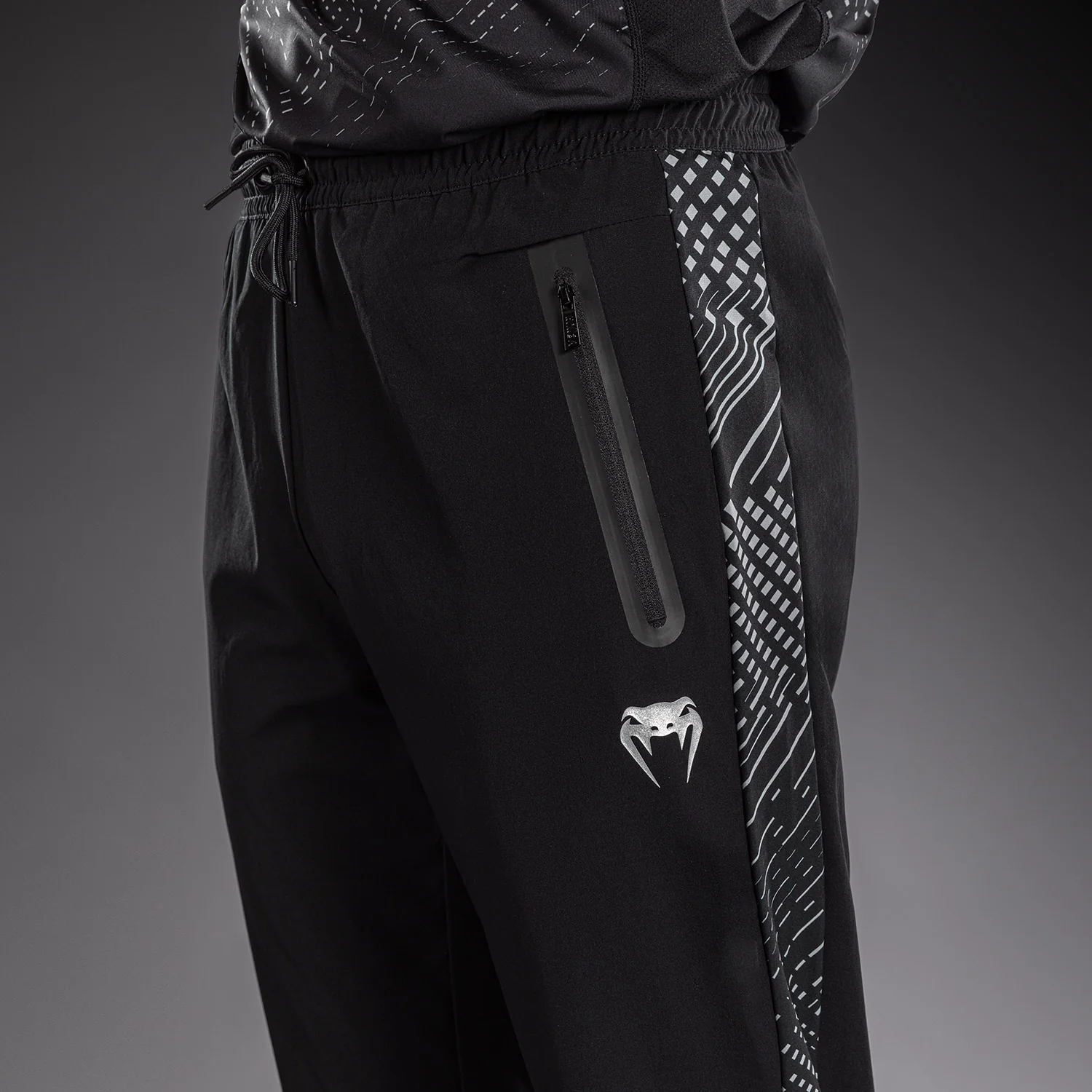Venum Midnight Fury Joggers - Black/Grey/Silver - Image 7