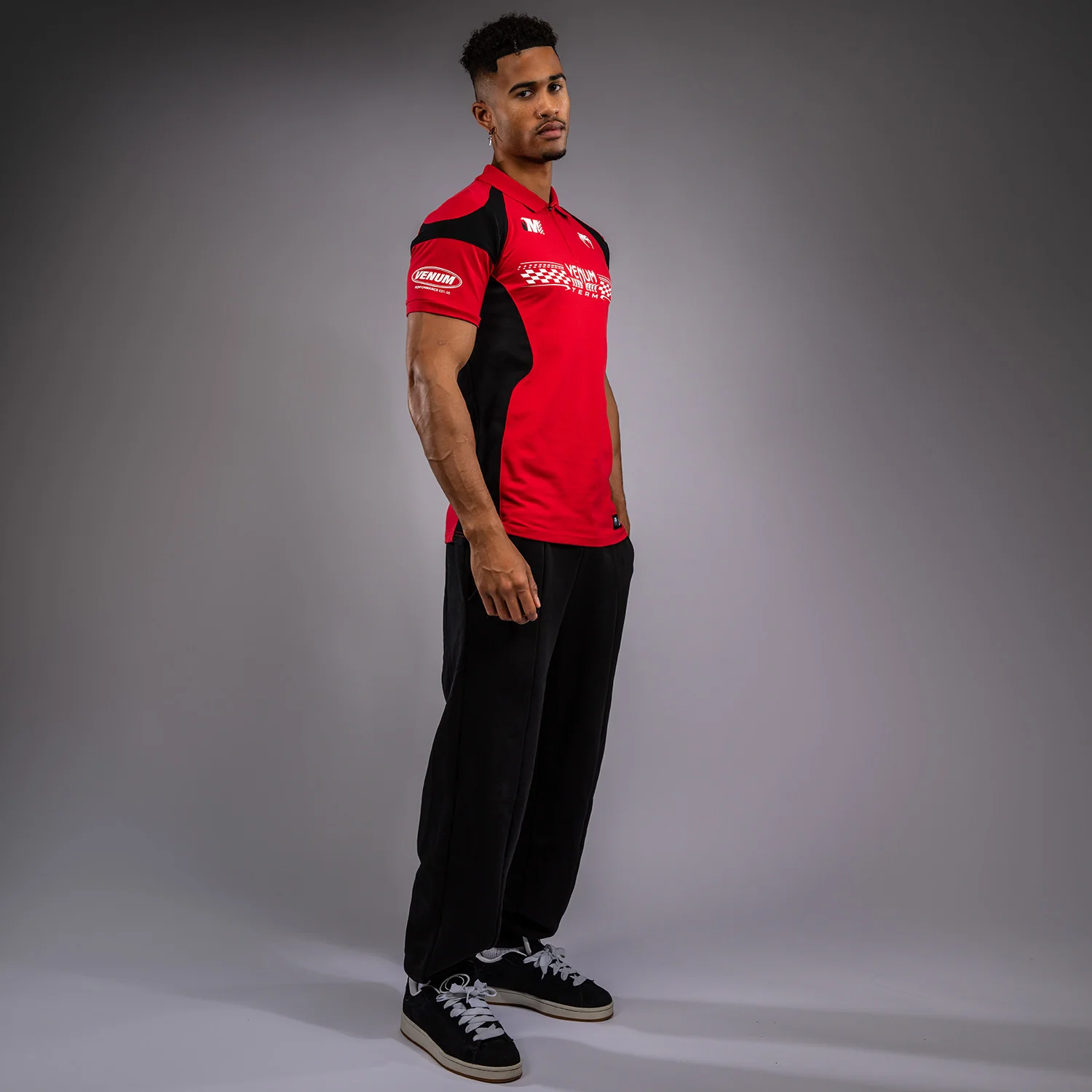 Venum Motorsport Cotton Polo - Racer Red - Image 4