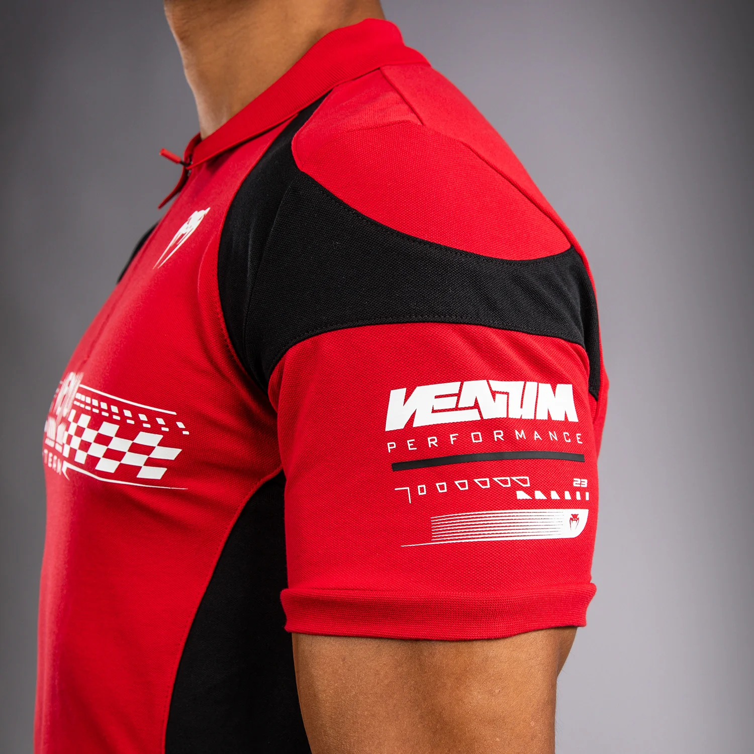 Venum Motorsport Cotton Polo - Racer Red - Image 6