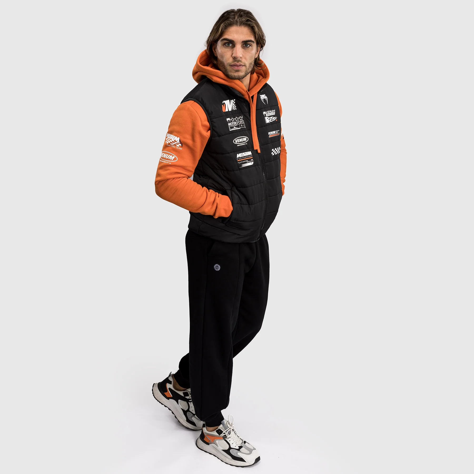 Venum Motorsport Down Jacket - Deep Black - Image 7