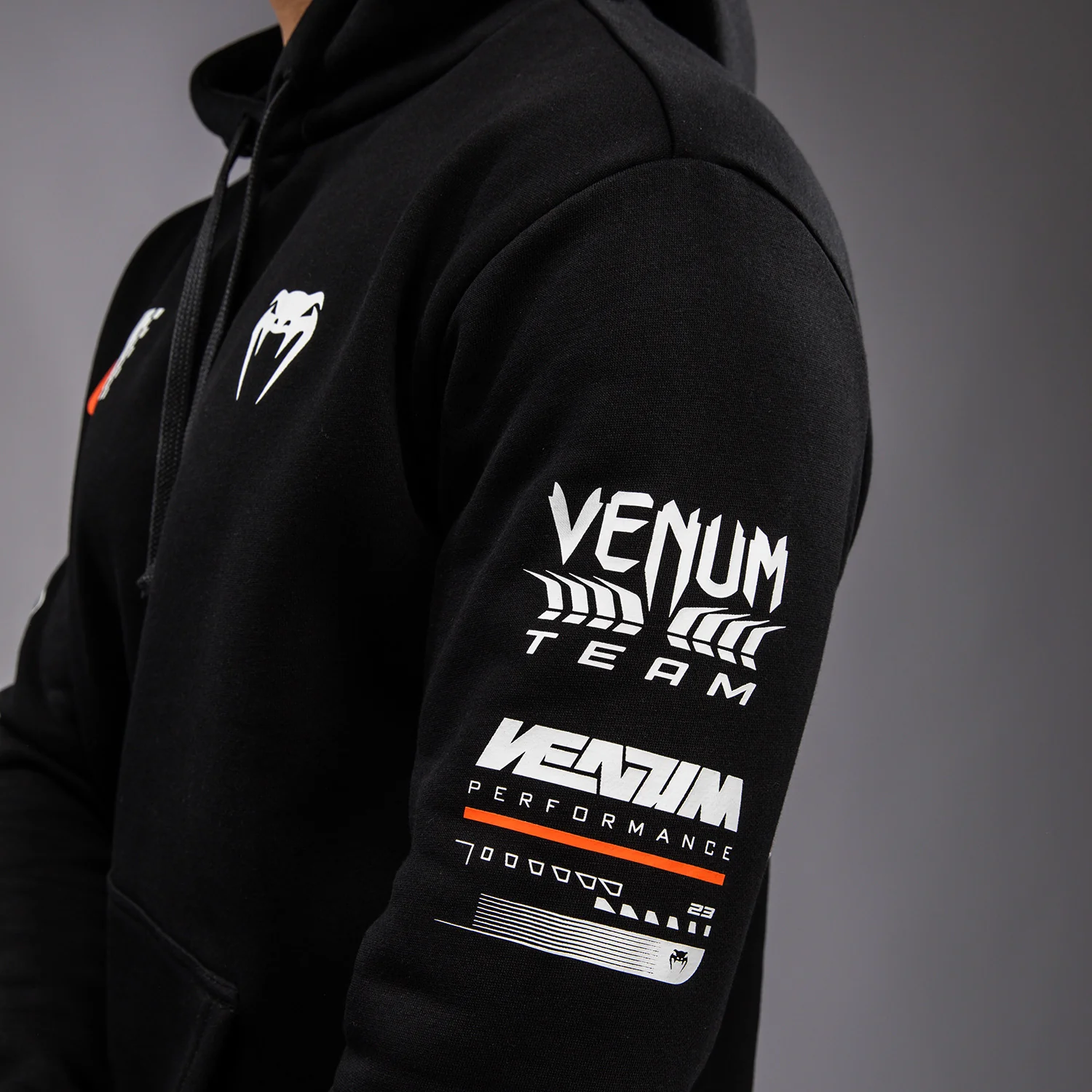 Venum Motorsport Hoodie - Deep Black - Image 5