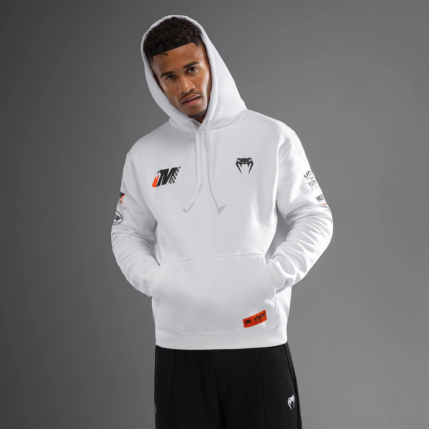 Venum Motorsport Hoodie - Snow White