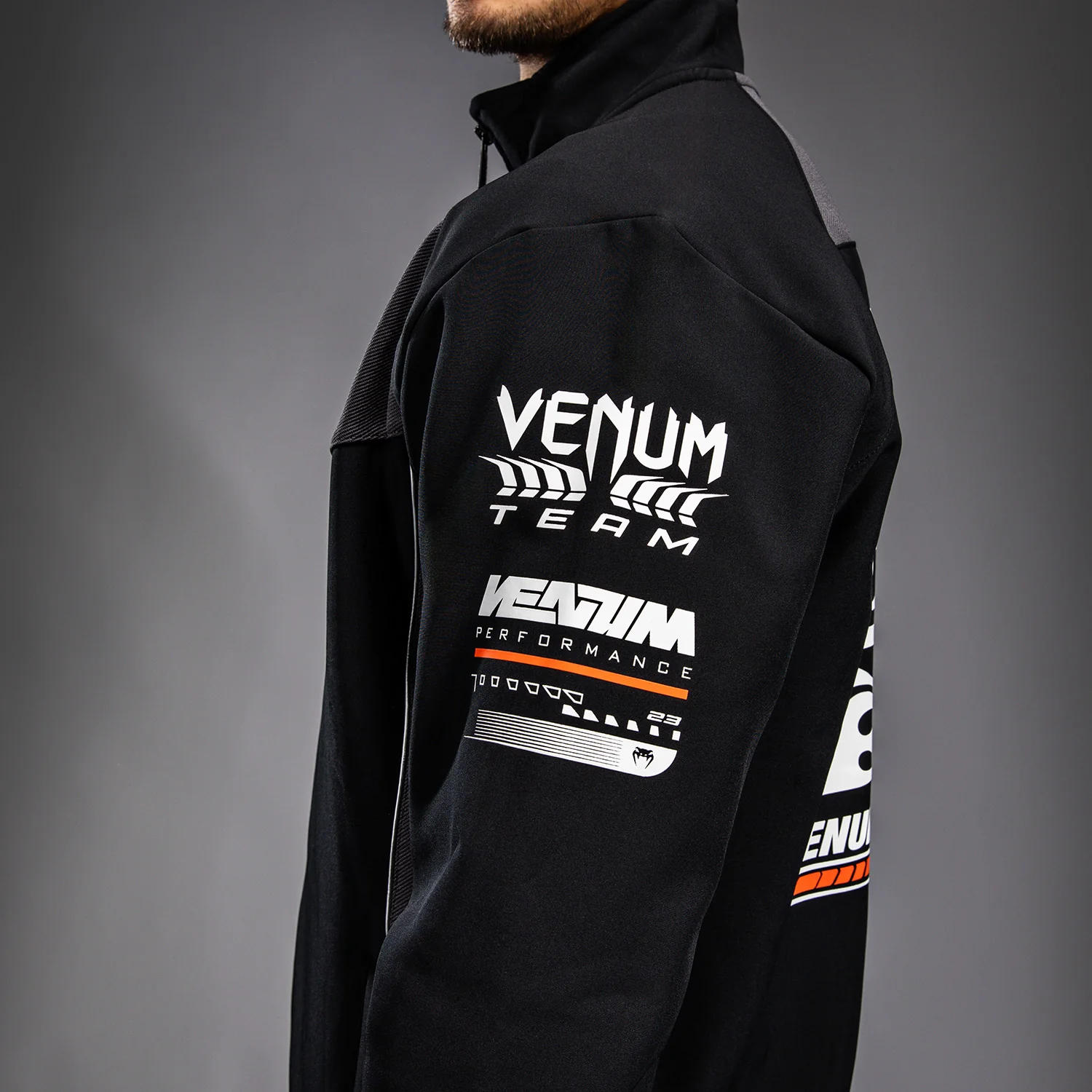 Venum Motorsport Softshell Jacket - Deep Black - Image 10