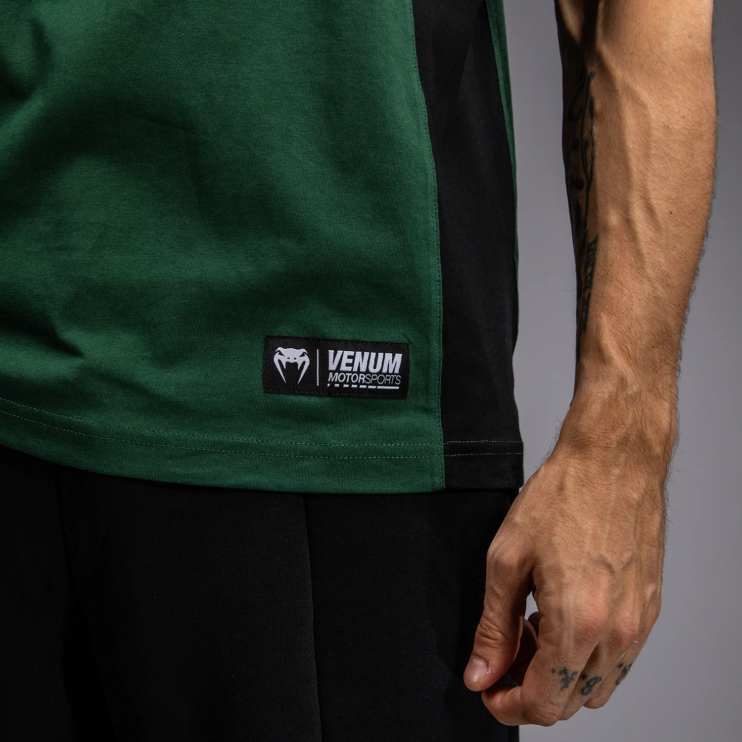 Venum Motorsport T-Shirt - Deep Forrest - Image 5