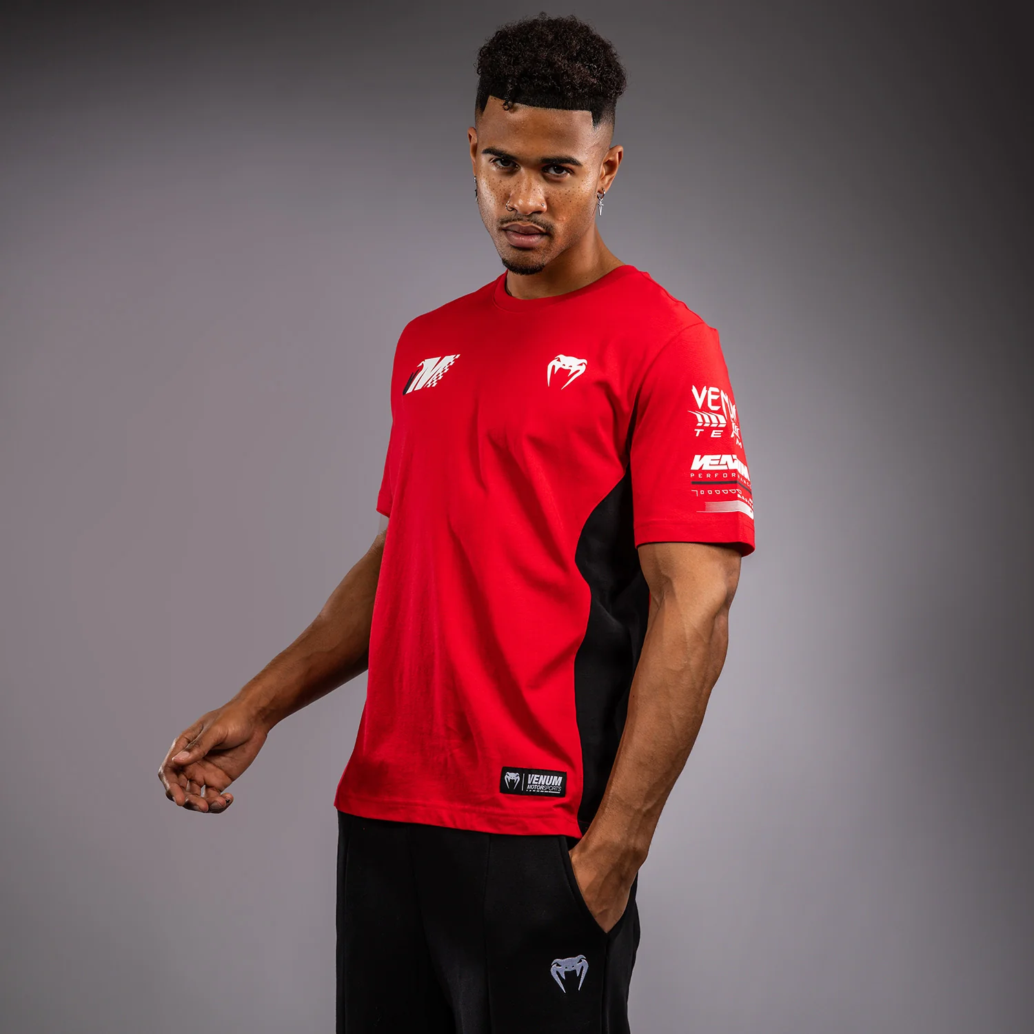 Venum Motorsport T-Shirt - Racer Red - Image 3
