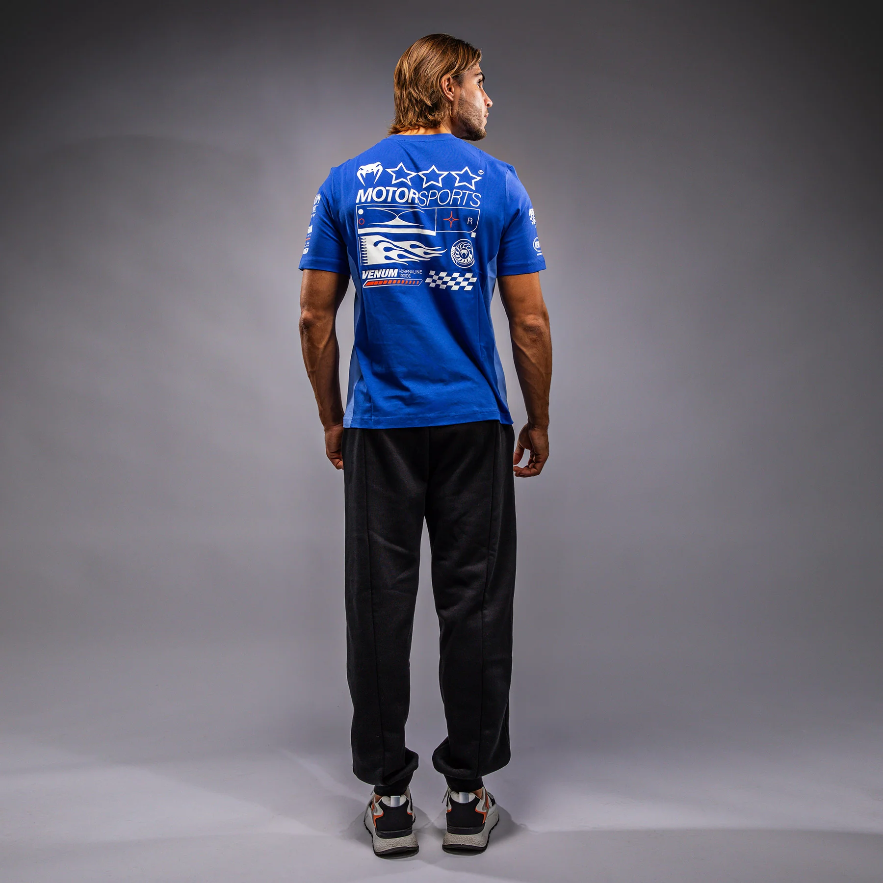 Venum Motorsport T-Shirt - Royal Blue - Image 2