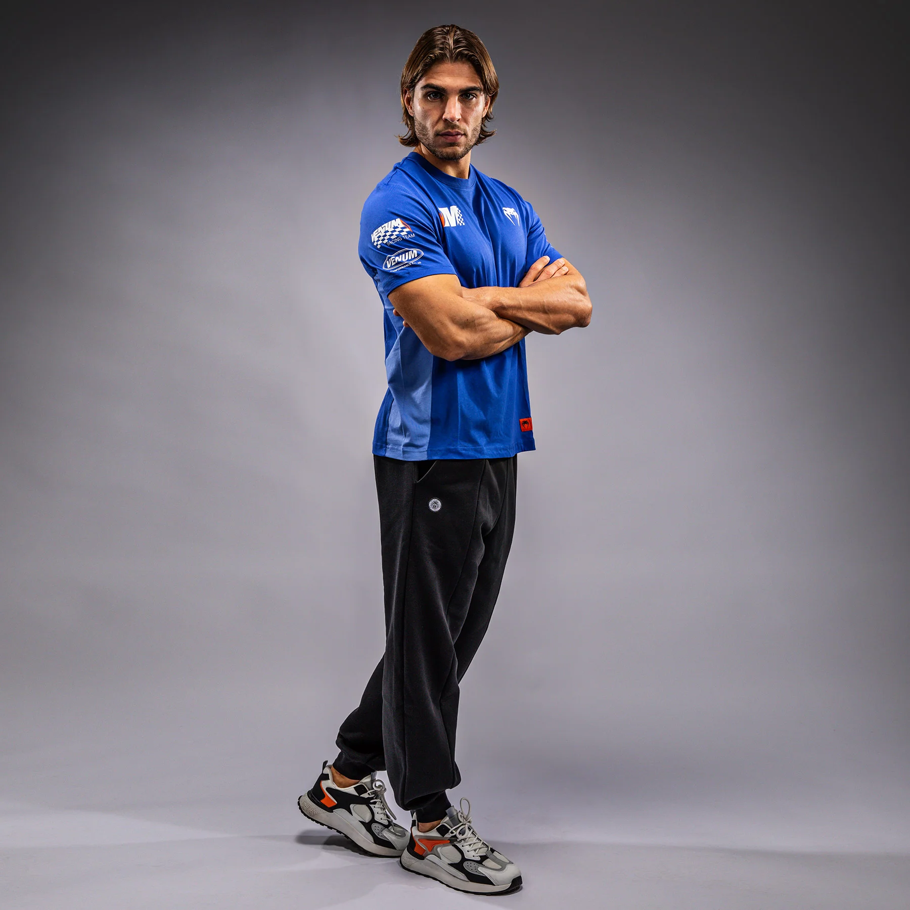 Venum Motorsport T-Shirt - Royal Blue - Image 5