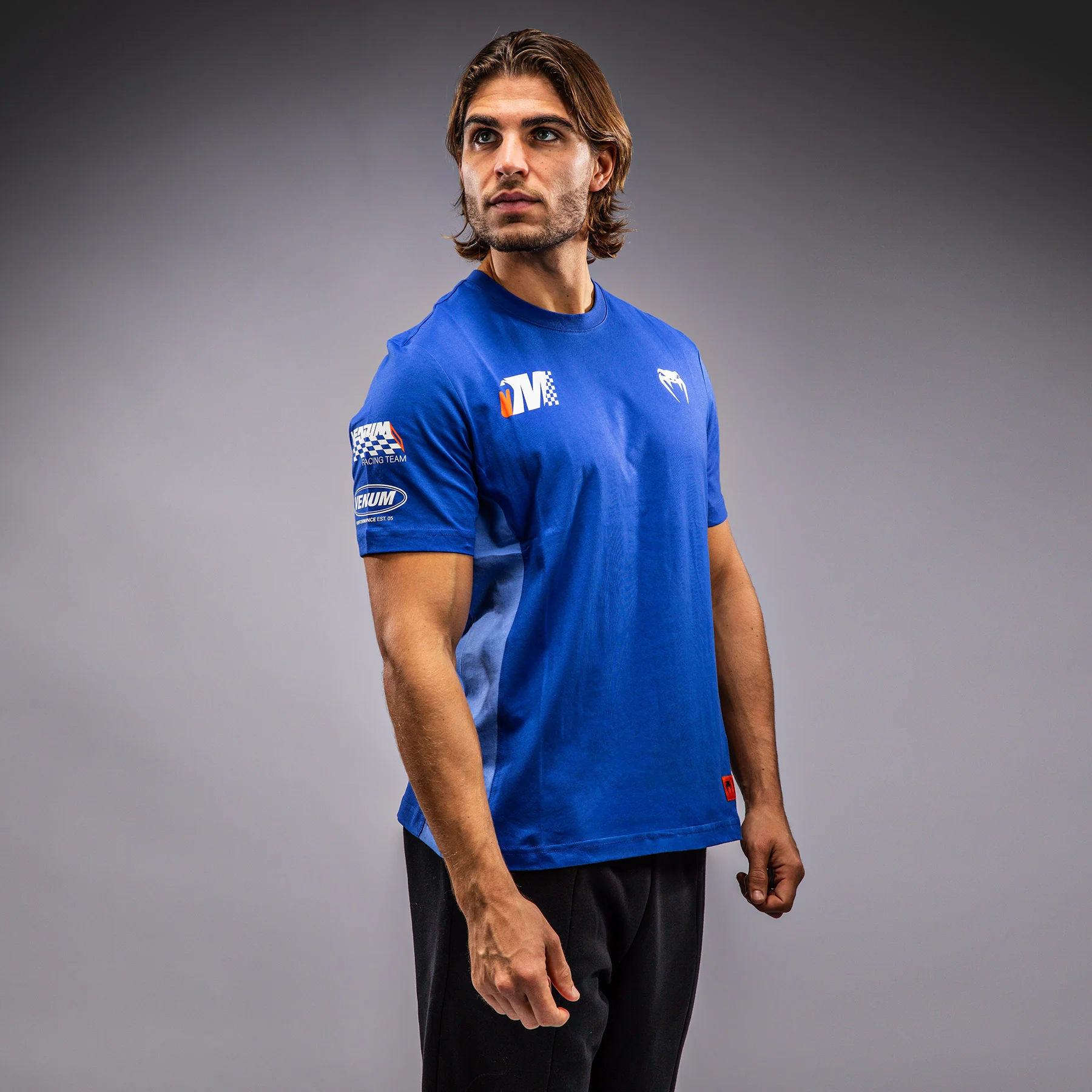 Venum Motorsport T-Shirt - Royal Blue - Image 6