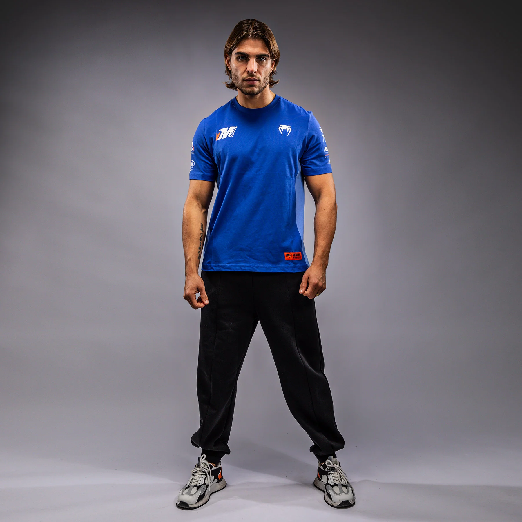 Venum Motorsport T-Shirt - Royal Blue - Image 7