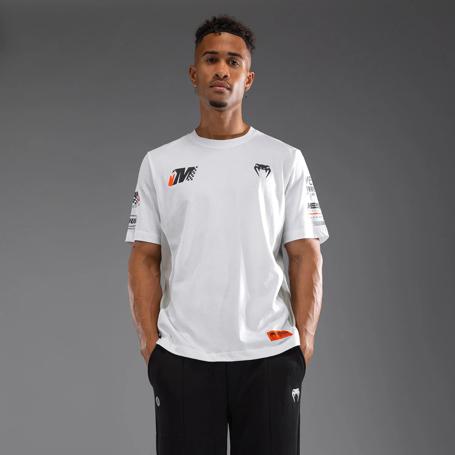 Venum Motorsport T-Shirt - Snow White