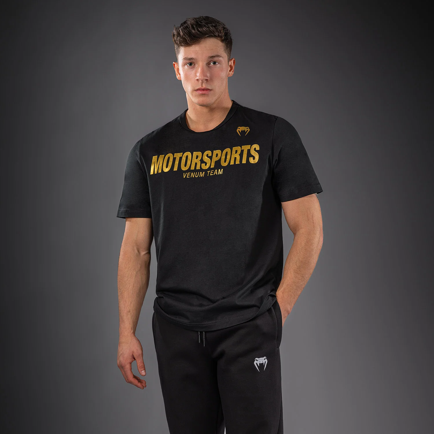 Venum Motorsports VT T-Shirt - Black/Gold