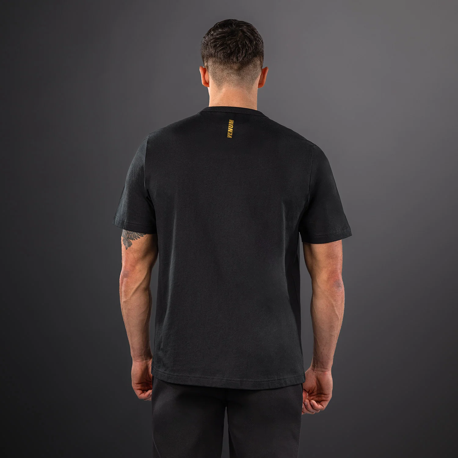 Venum Motorsports VT T-Shirt - Black/Gold - Image 4