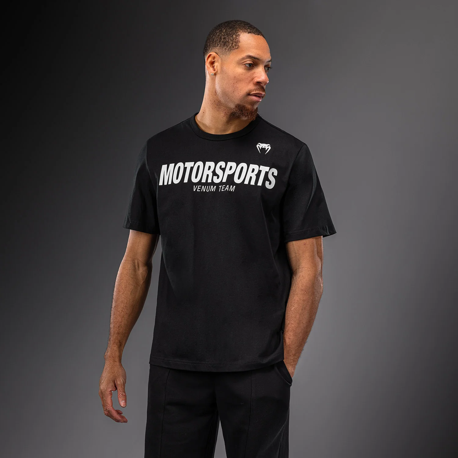 Venum Motorsports VT T-Shirt - Black/White