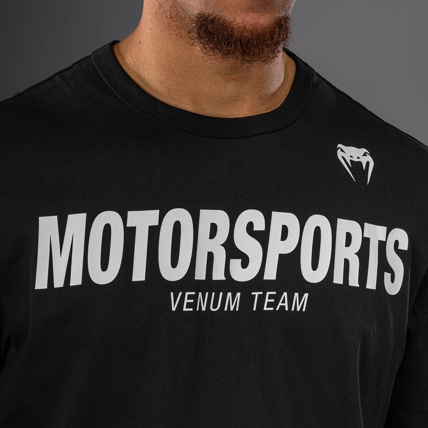 Venum Motorsports VT T-Shirt - Black/White - Image 5