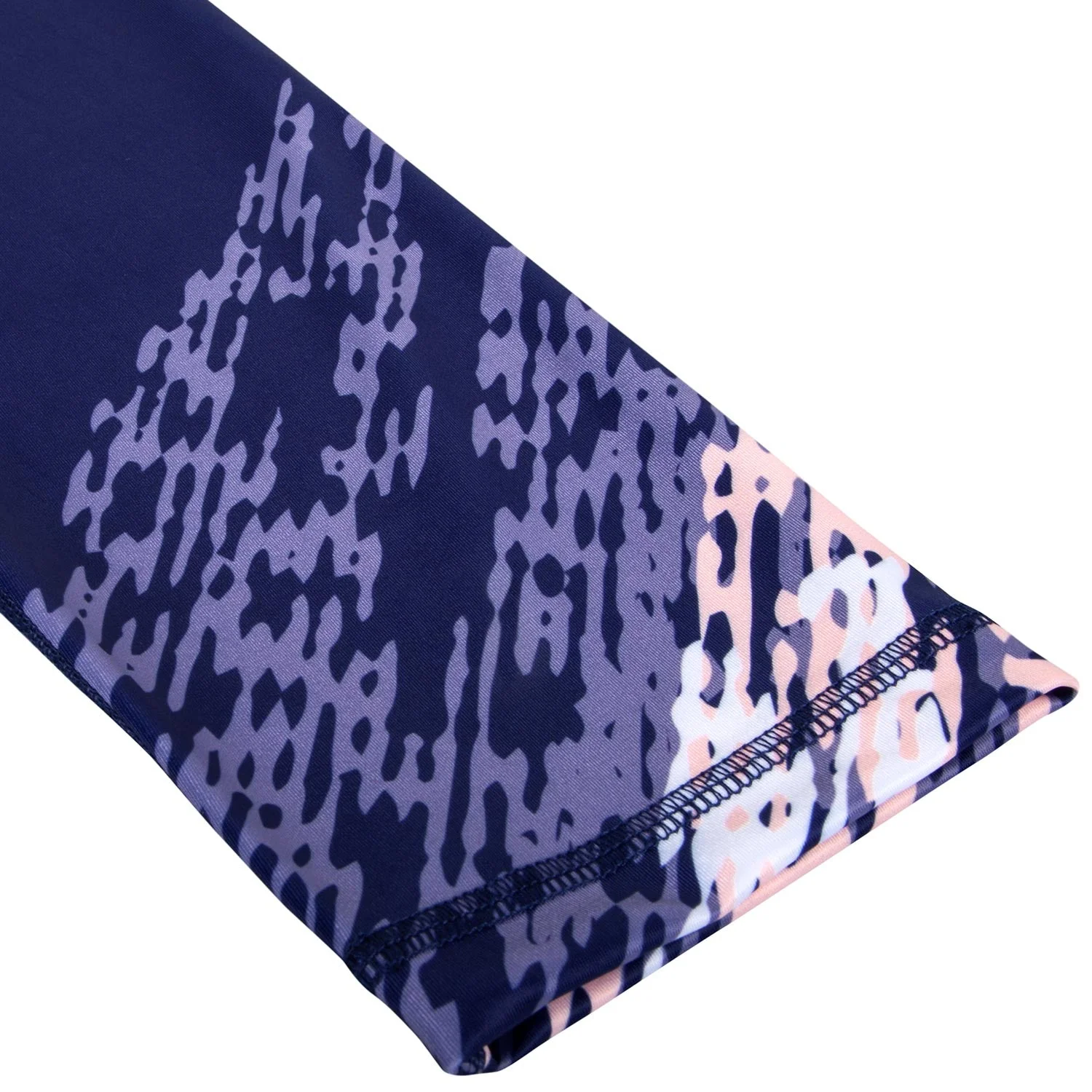 Venum Neo Camo Leggings - Navy Blue/Coral - Image 9