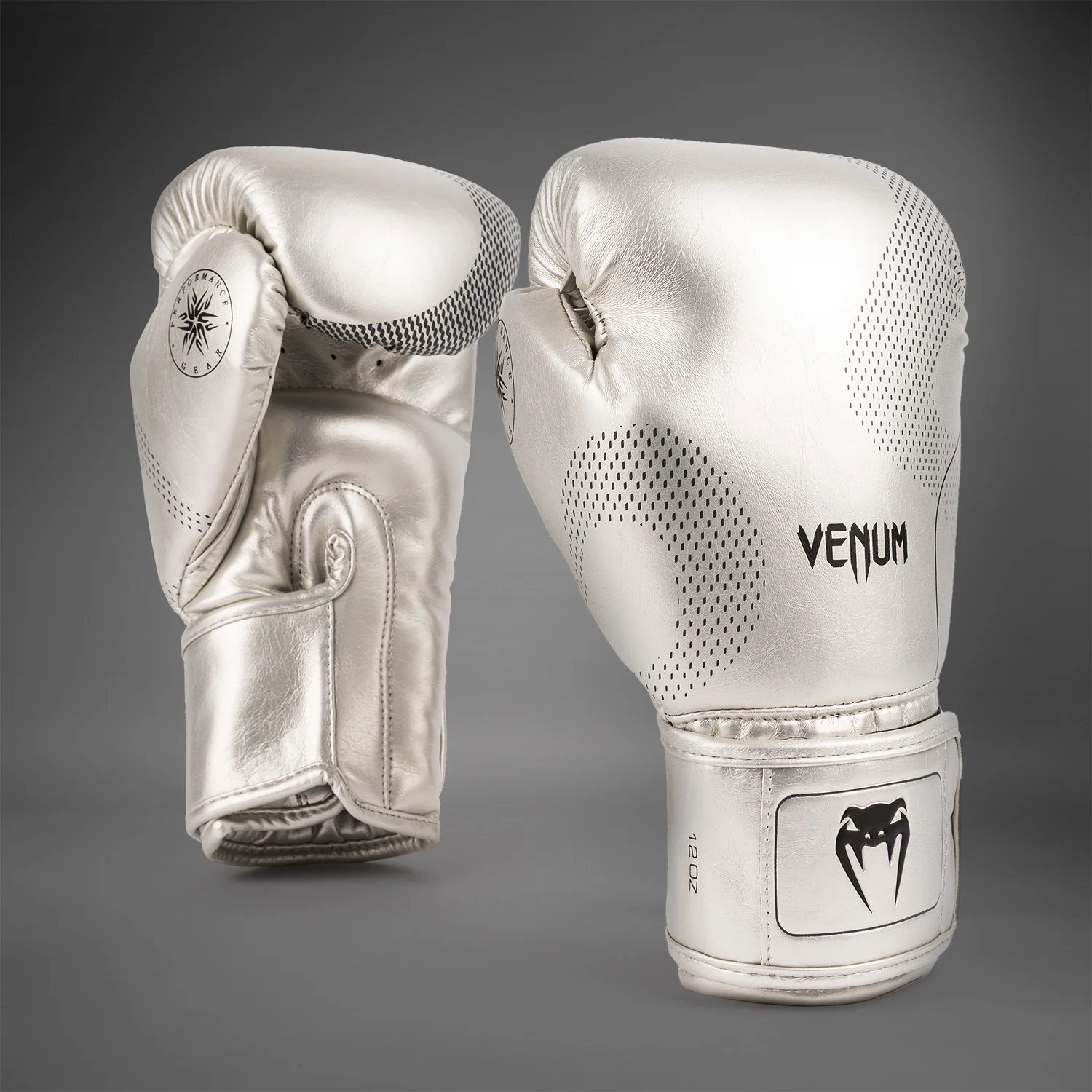 Venum Nexus Boxing Gloves - Silver/Black