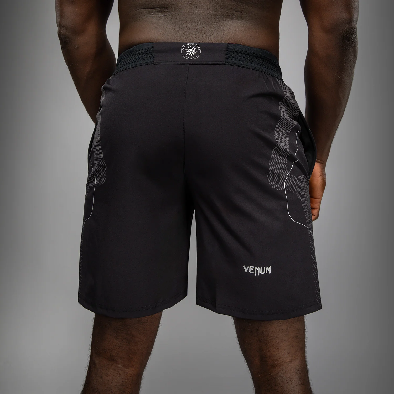 Venum Nexus Training Shorts - Black/Silver - Image 7