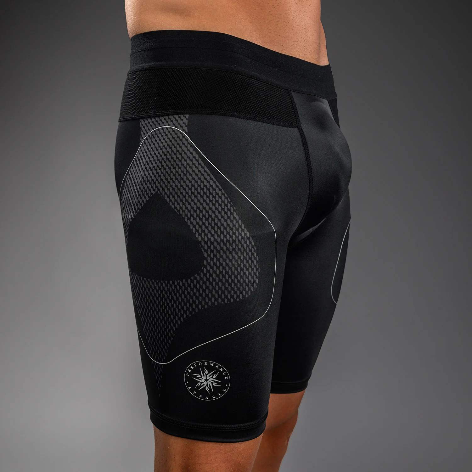 Venum Nexus Vale Tudo Shorts - Black/Silver - Image 7