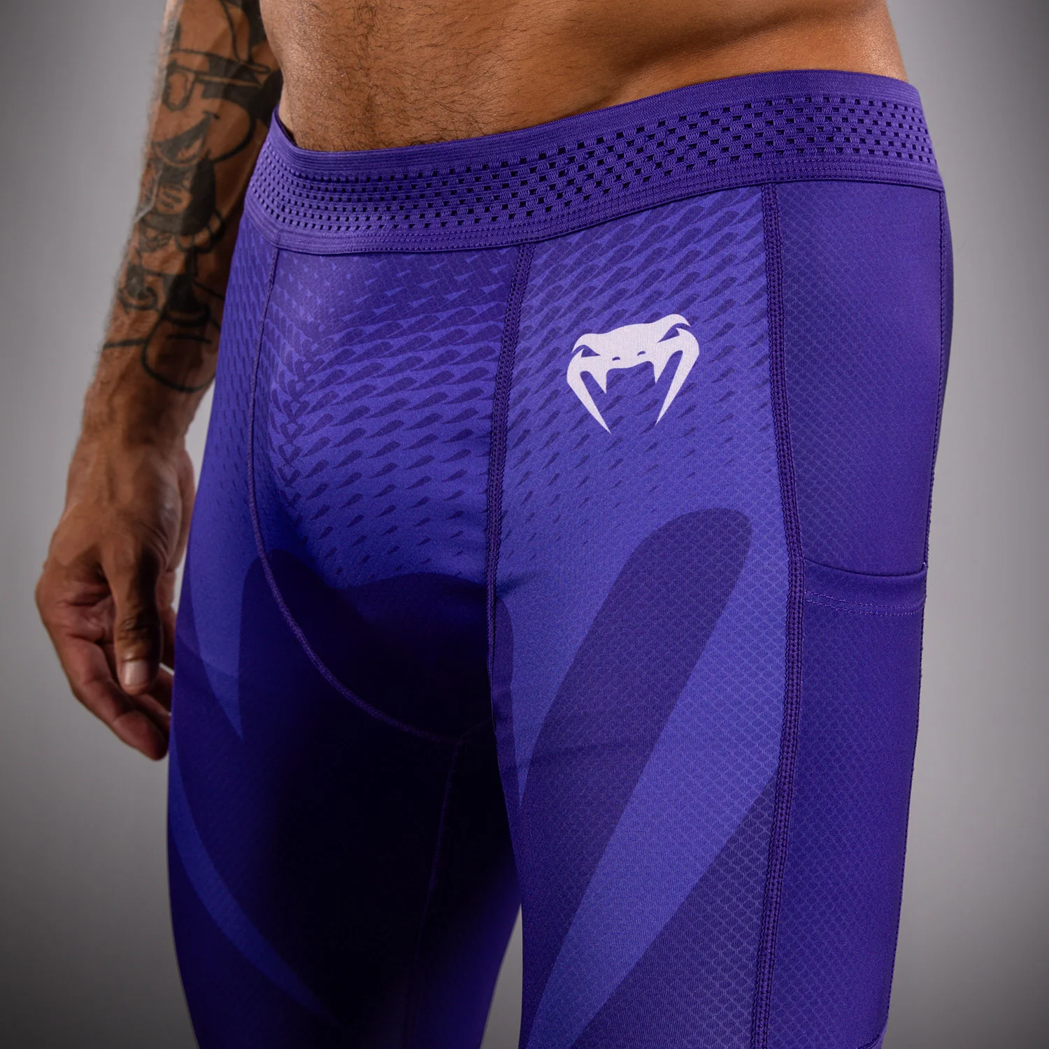 Venum No Gi Spats - Purple - Image 5
