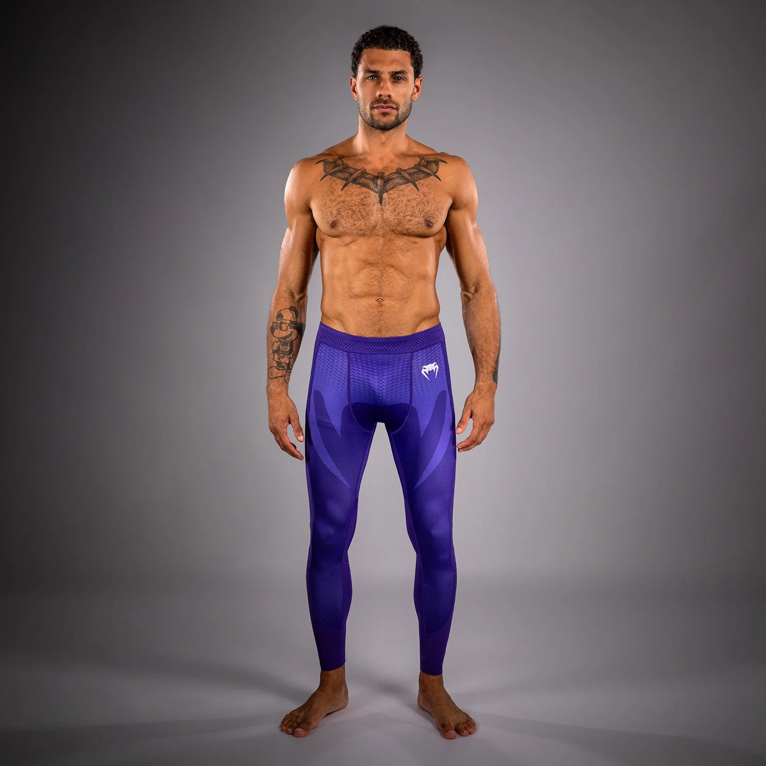 Venum No Gi Spats - Purple - Image 6