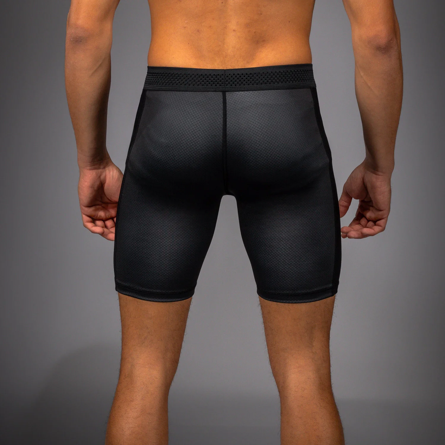 Venum No Gi Vale Tudo Shorts - Black/White - Image 5