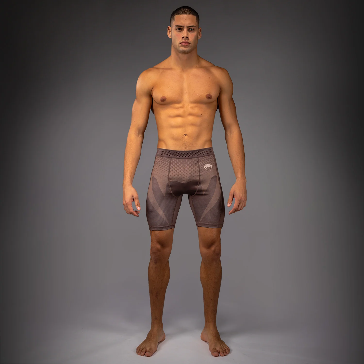 Venum No Gi Vale Tudo Shorts - Chocolate Brown - Image 8