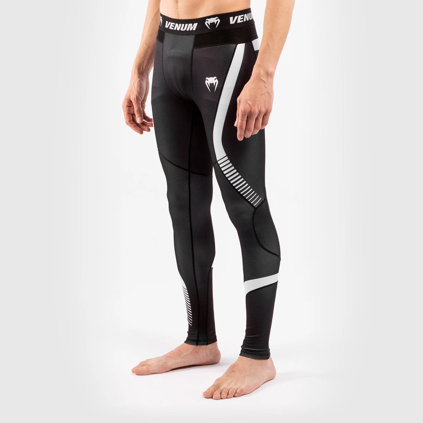 Venum NoGi 3.0 Compression Tights - Black/White