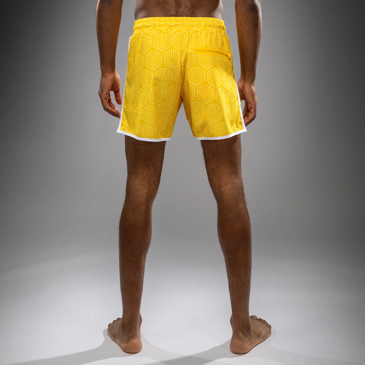 Venum Octane Board Shorts - Vibrant Yellow - Image 3