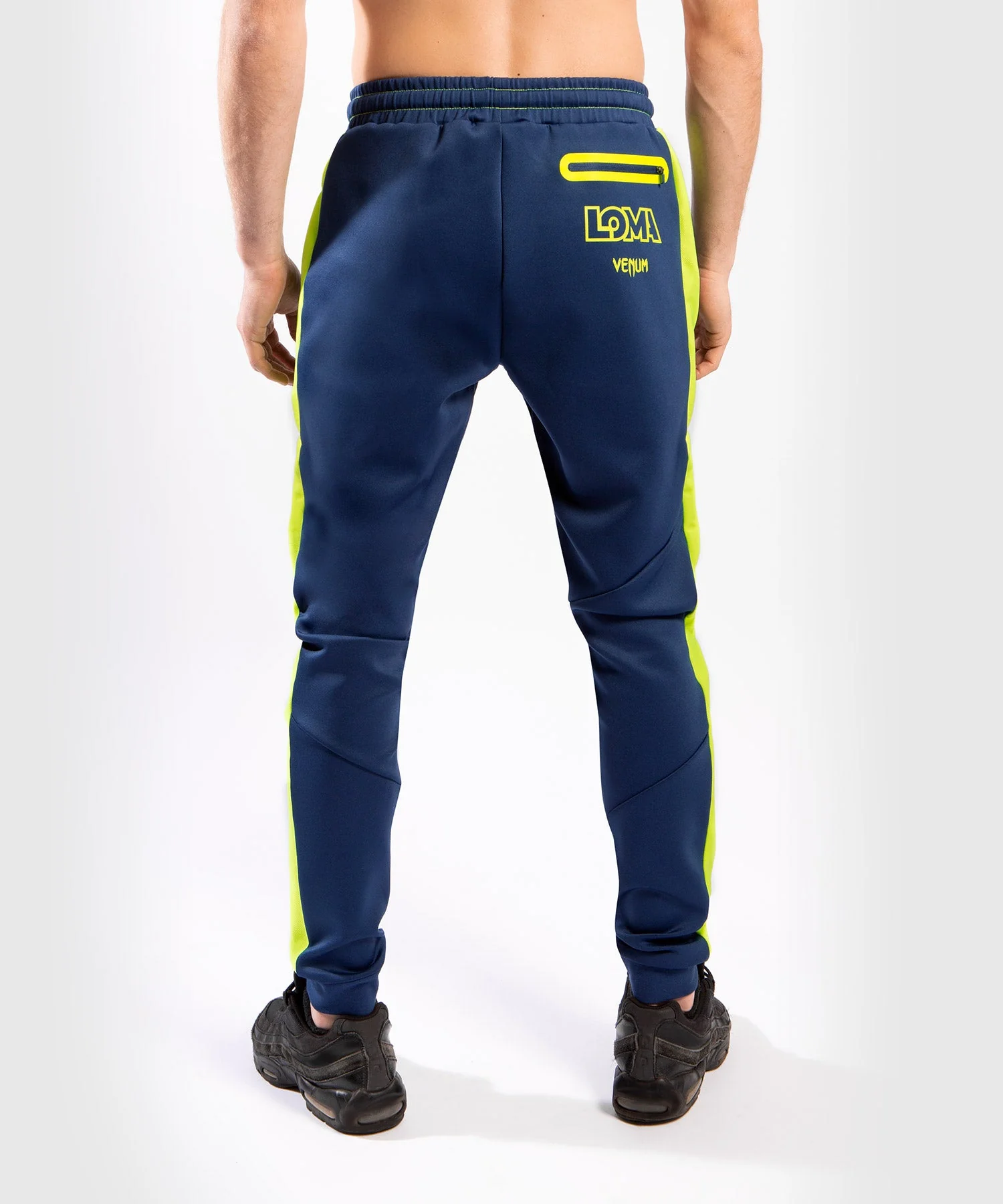 Venum Origins Joggers Blue/Yellow - Image 3