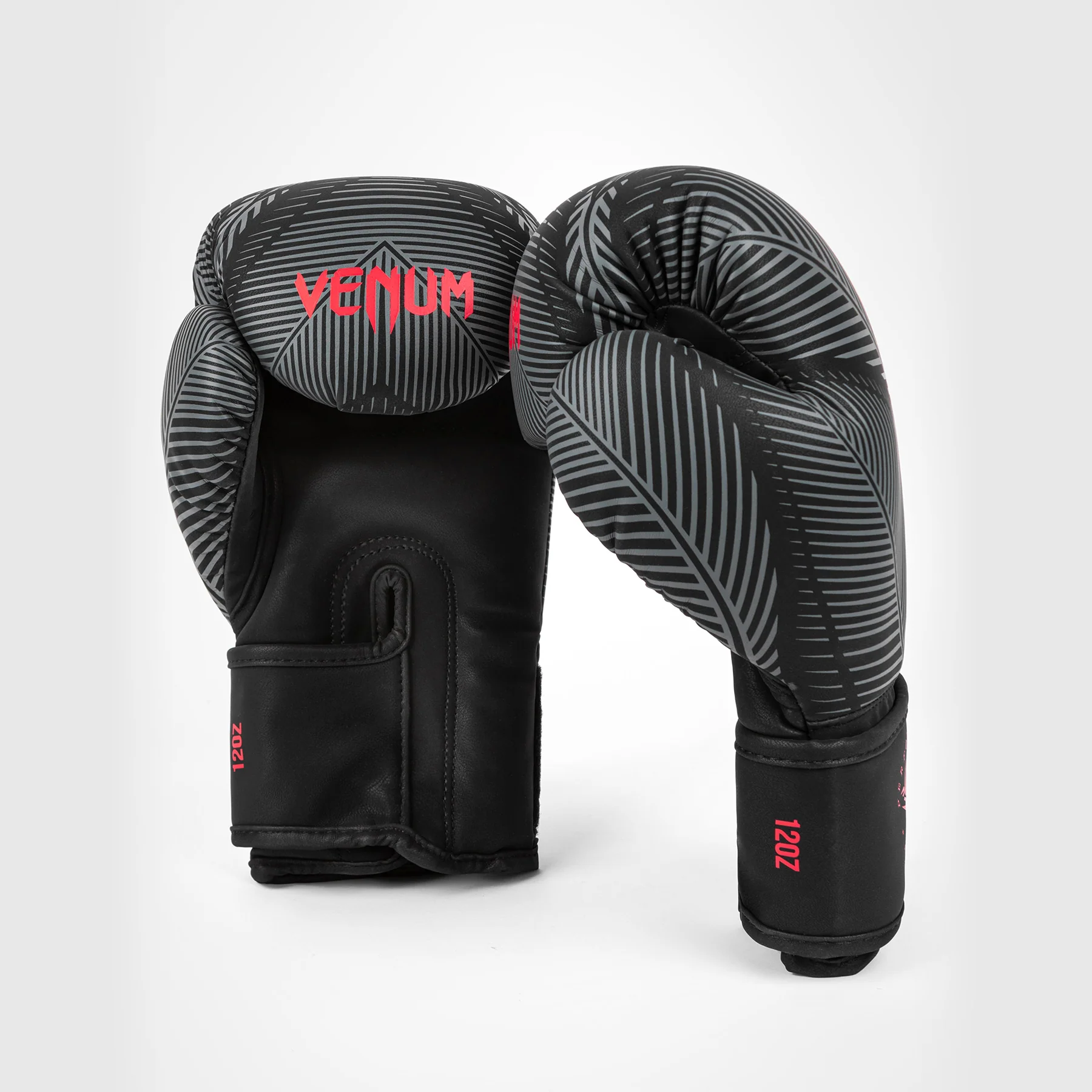 Venum Phantom Boxing Gloves - Black/Red - Image 2