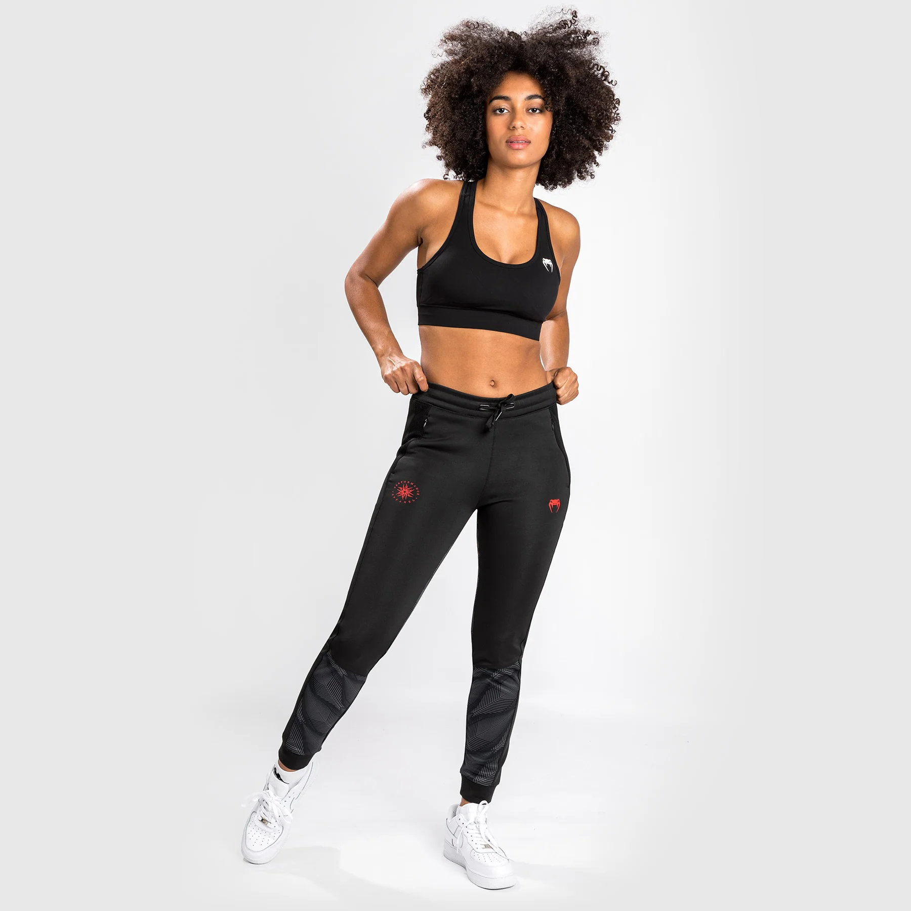 Venum Phantom Joggers - For Women - Black/Red - Image 5
