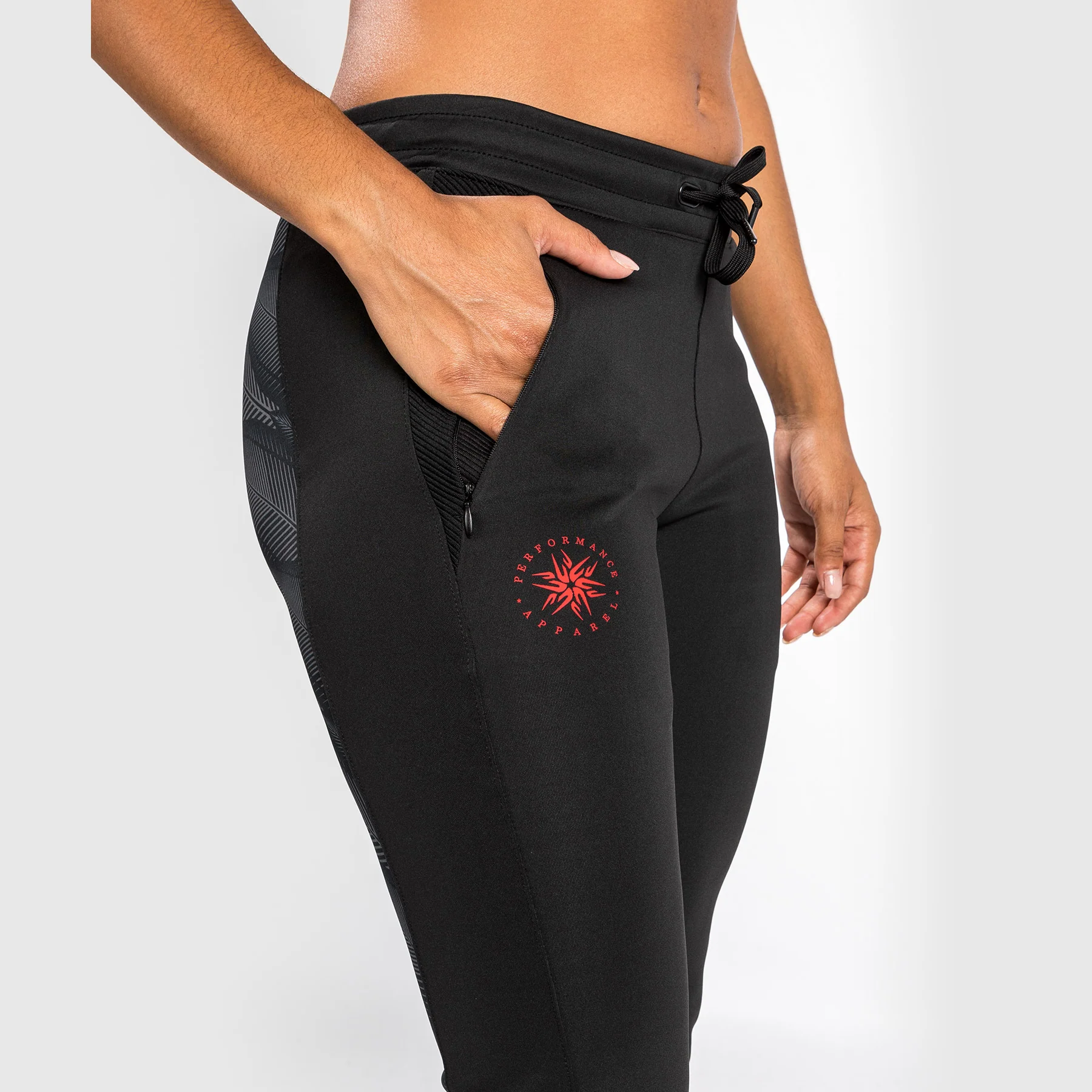 Venum Phantom Joggers - For Women - Black/Red - Image 8
