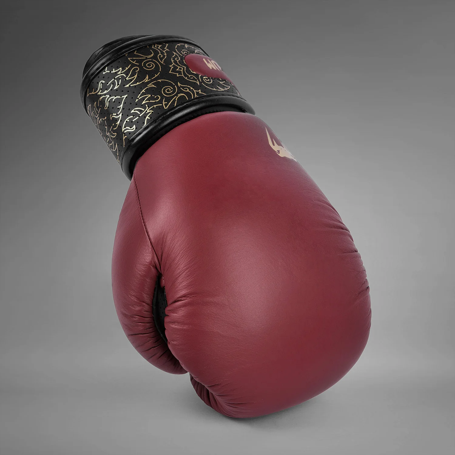 Venum Power 2.0 Boxing Gloves - Burgundy/Black - Image 6