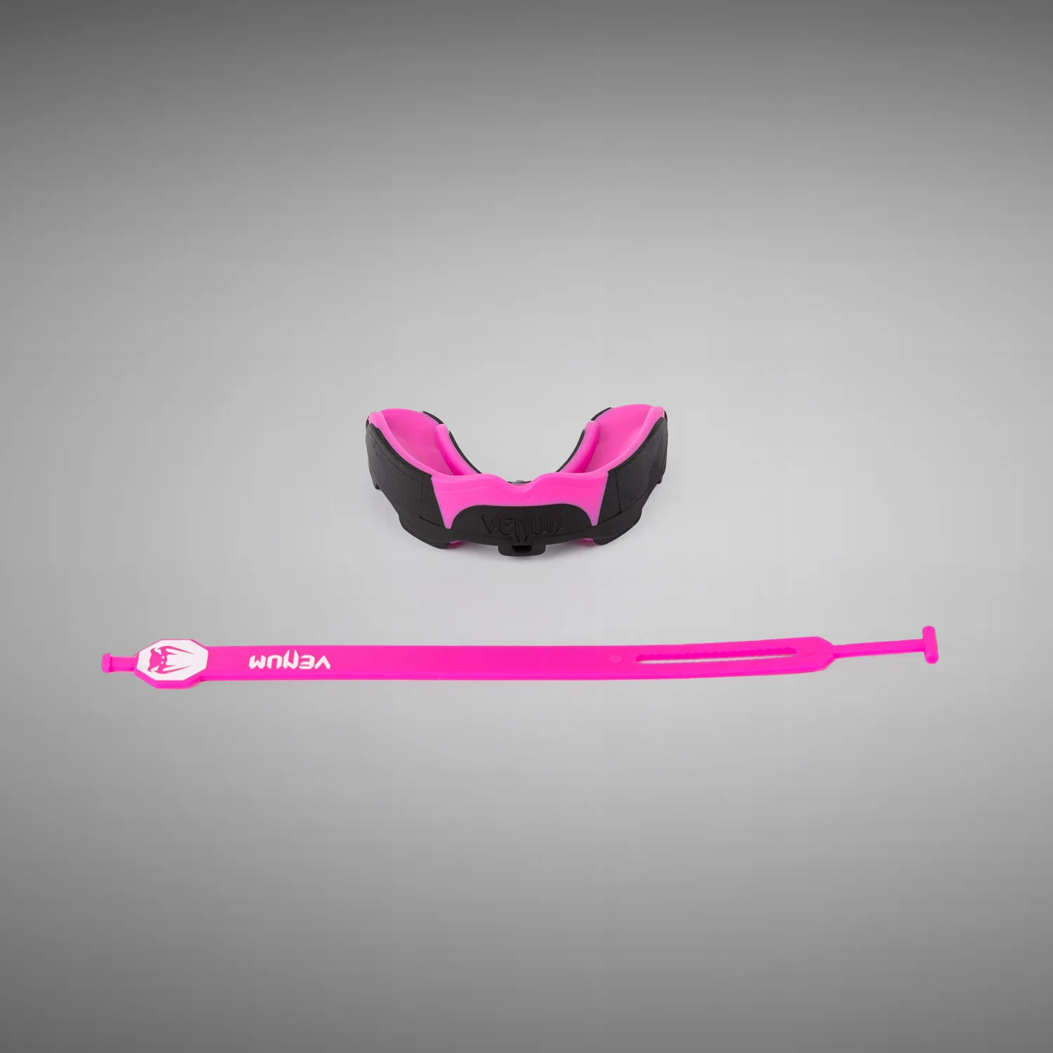 Venum Predator Mouthguard Strap/Straples - Black/Pink - Image 2