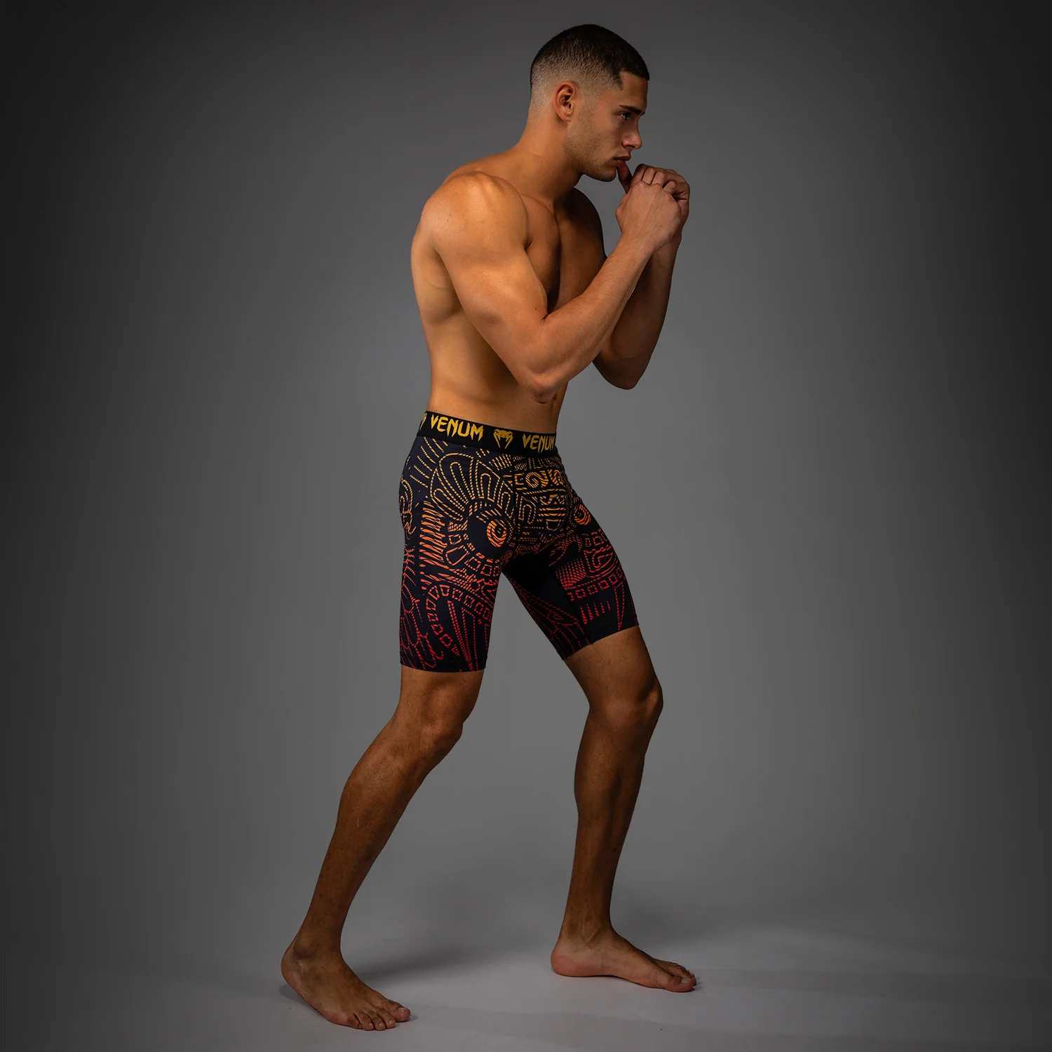 Venum Quetzal Fury Vale Tudo - Black/Fury Red/ Tangerine - Image 6