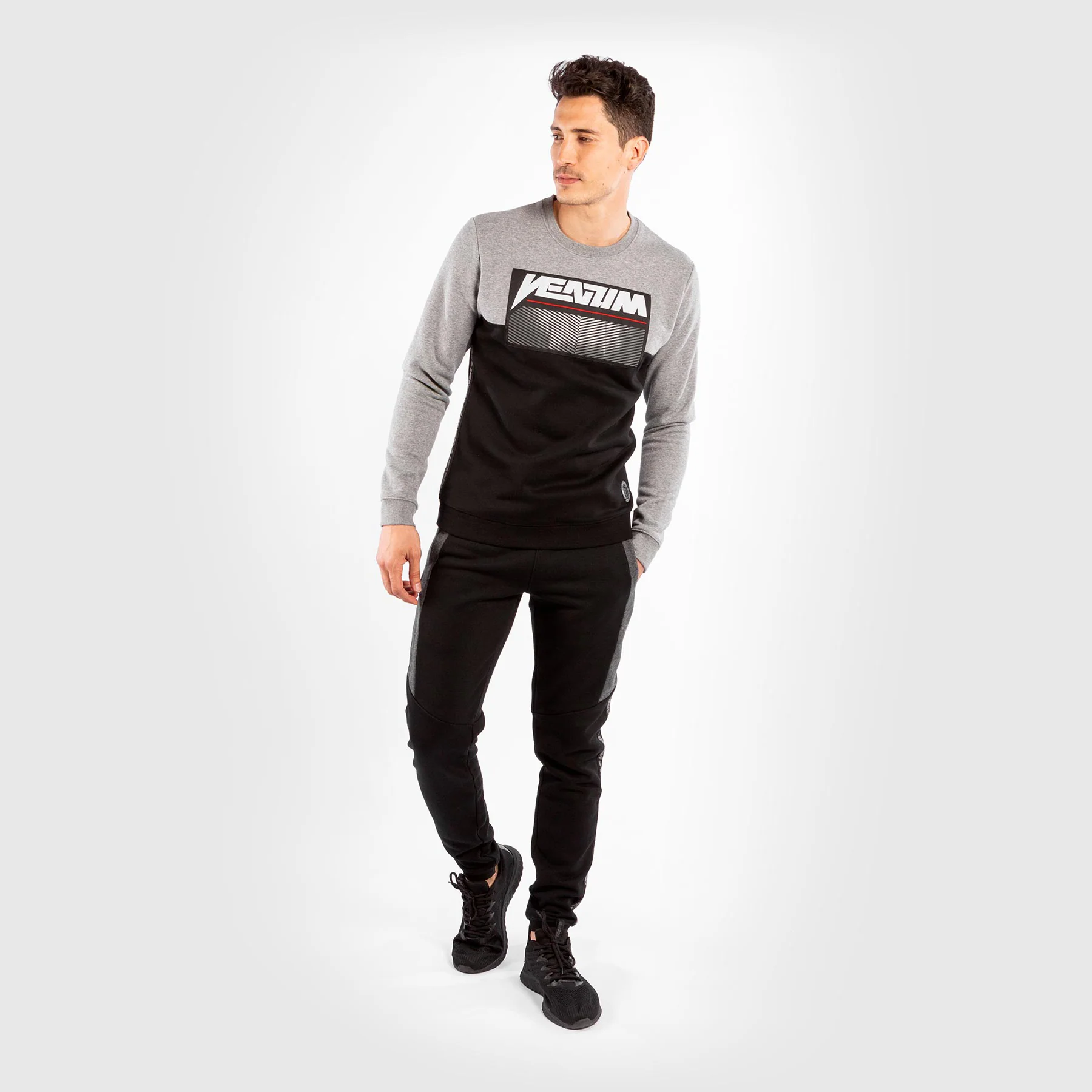 Venum Rafter Sweatshirt – Light Heather Grey - Image 7