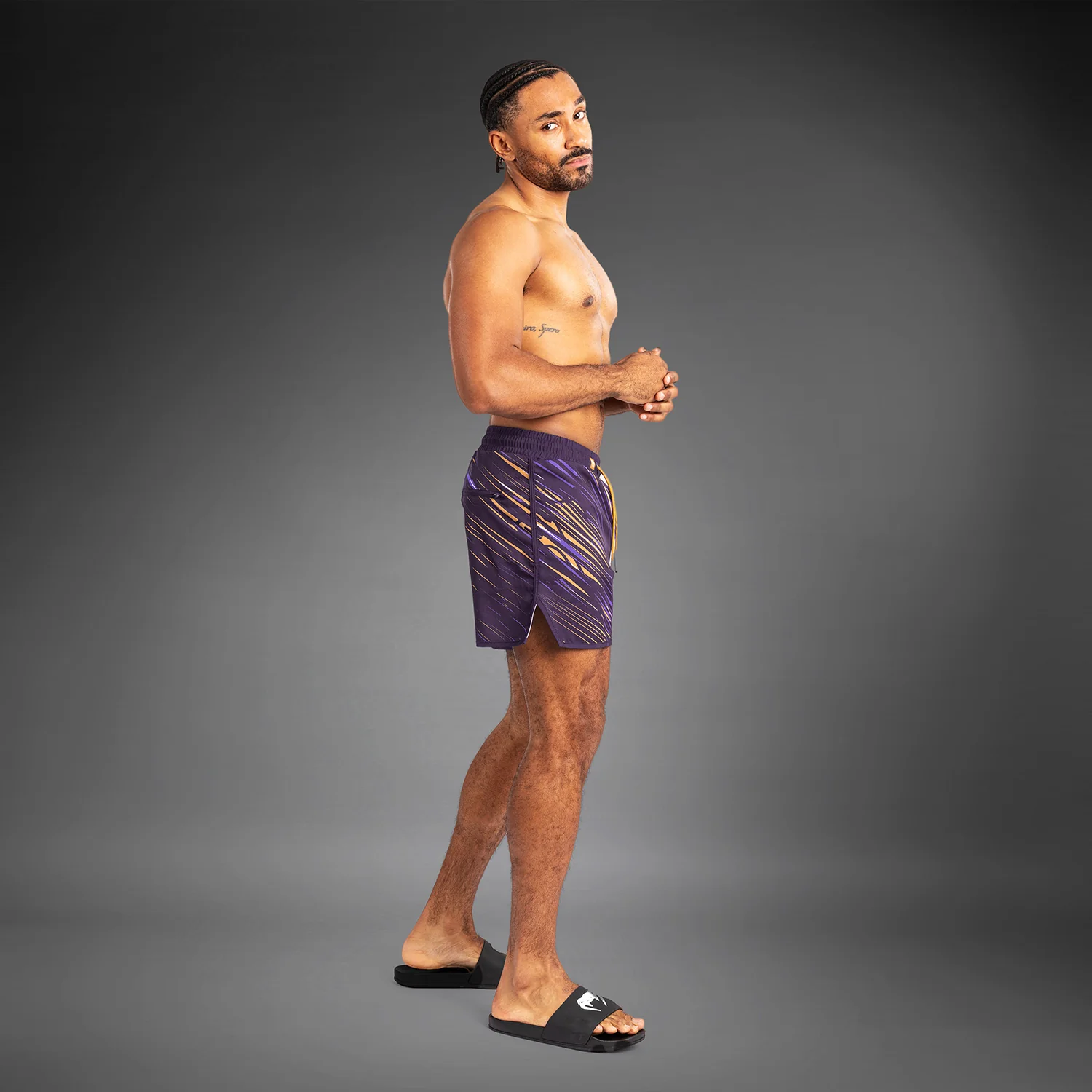 Venum Rapid Men’s Board Shorts - Deep Purple - Image 3