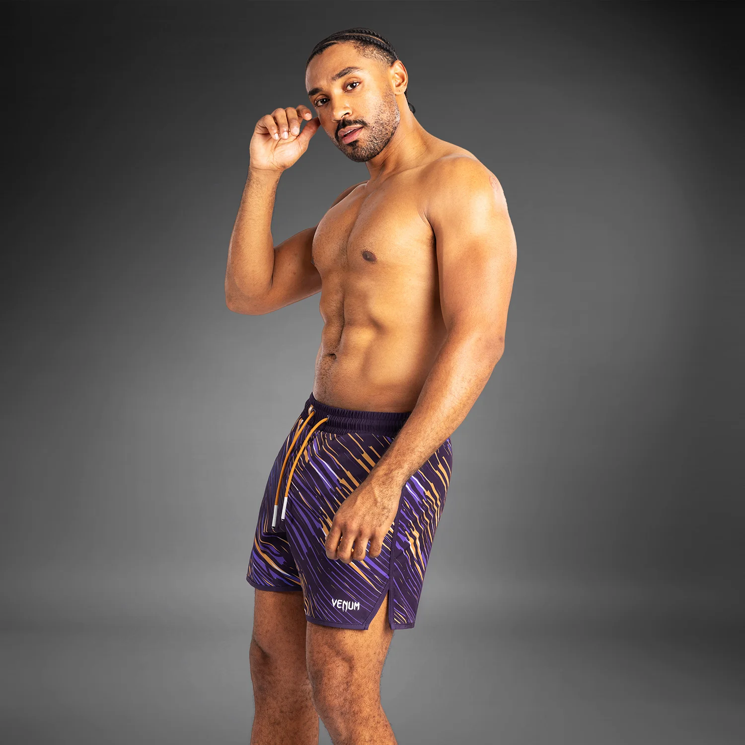 Venum Rapid Men’s Board Shorts - Deep Purple - Image 5