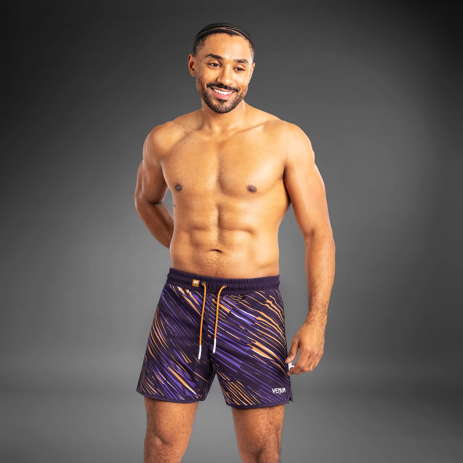 Venum Rapid Men’s Board Shorts - Deep Purple - Image 6