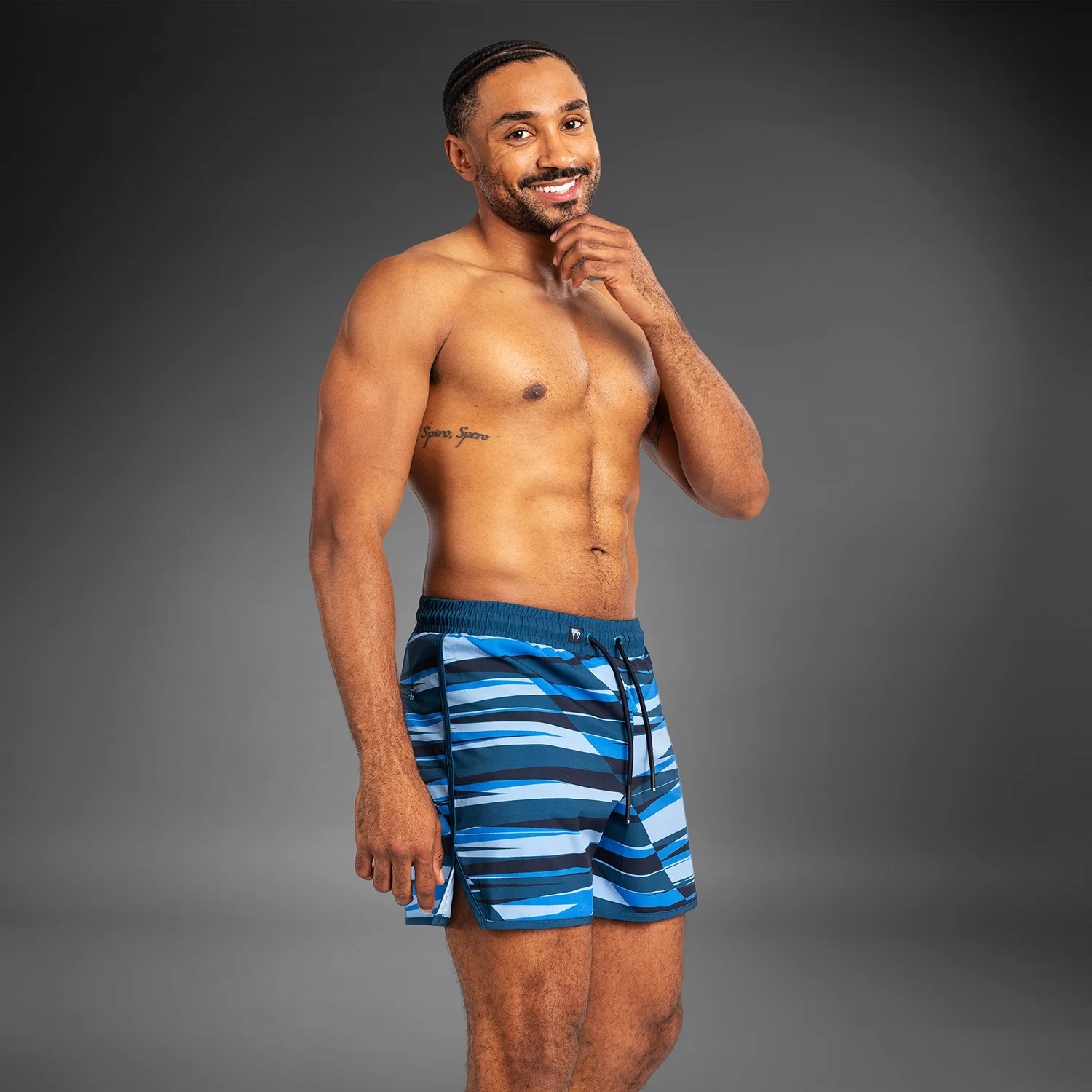 Venum Rapid Men’s Board Shorts - Shadow Blue