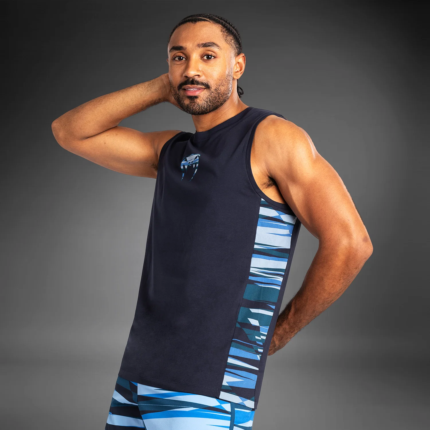 Venum Rapid Men’s Tank Top - Shadow Blue - Image 2