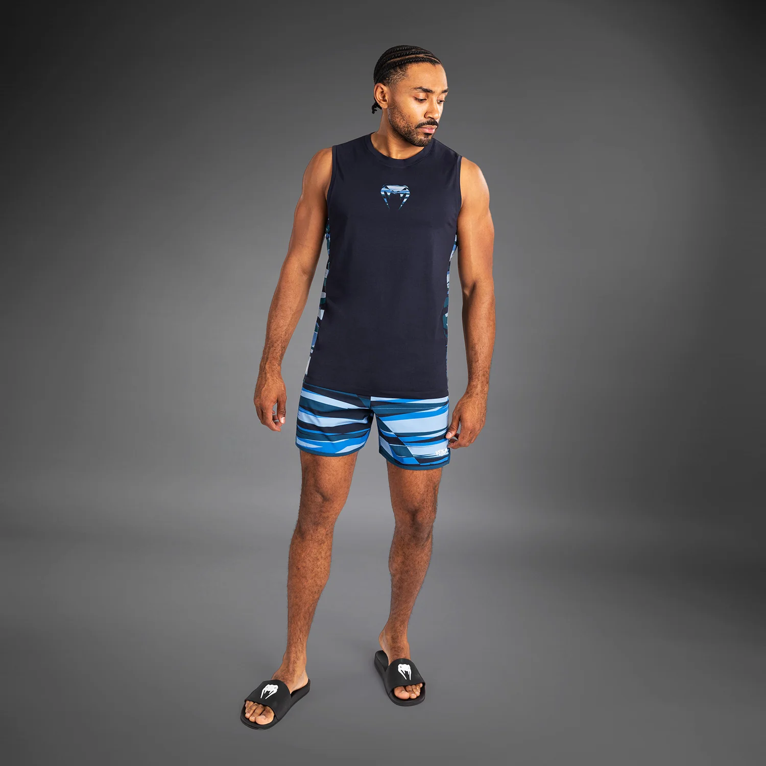 Venum Rapid Men’s Tank Top - Shadow Blue - Image 4
