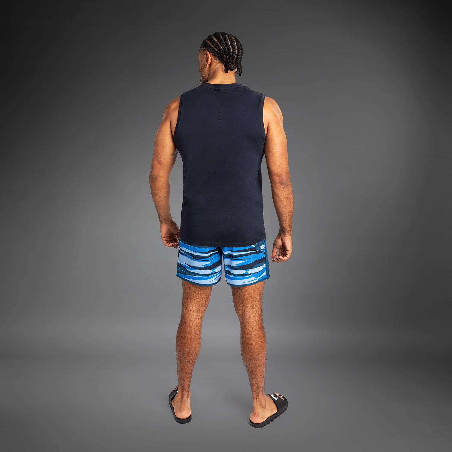 Venum Rapid Men’s Tank Top - Snake Head - Shadow Blue - Image 4