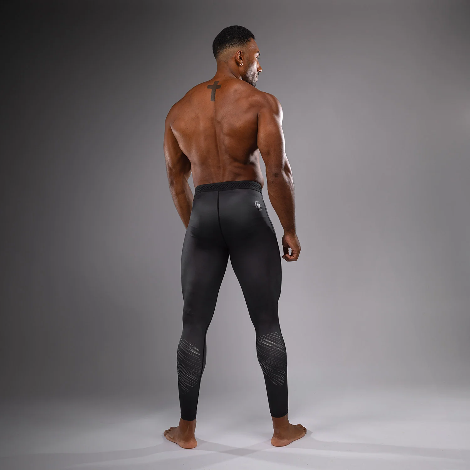 Venum Rapid Spats - Black/Storm Grey - Image 3